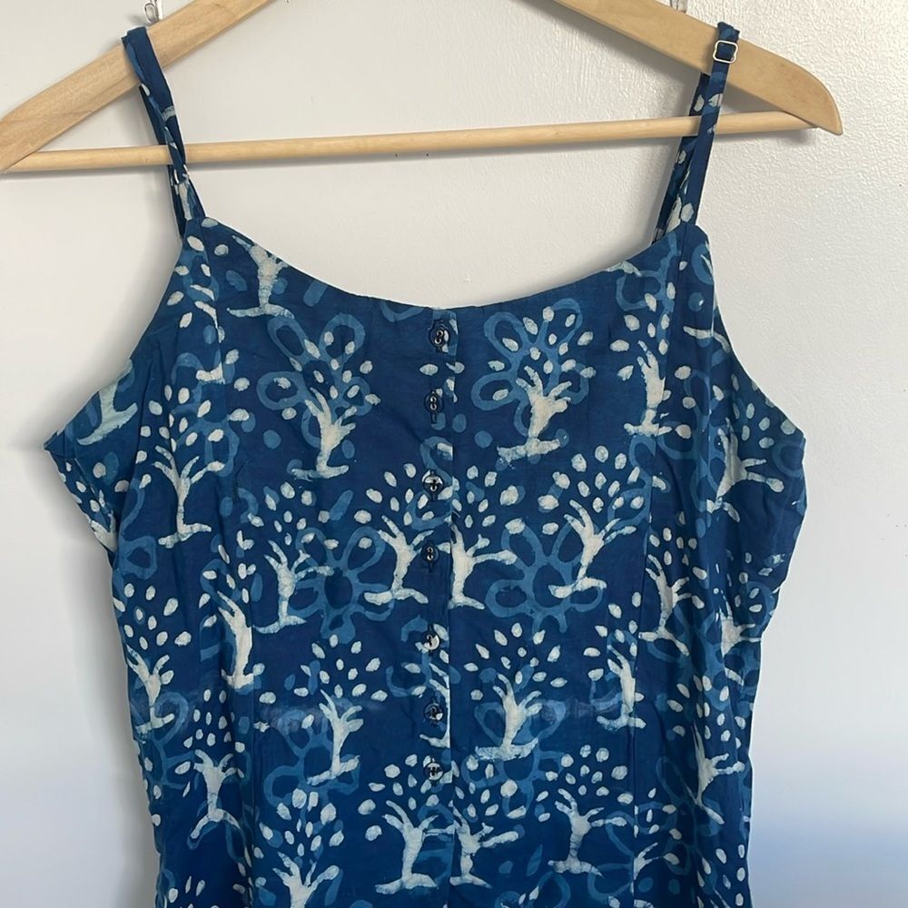 NWT Women ikkat print cotton summer dress - Picture 2 of 7